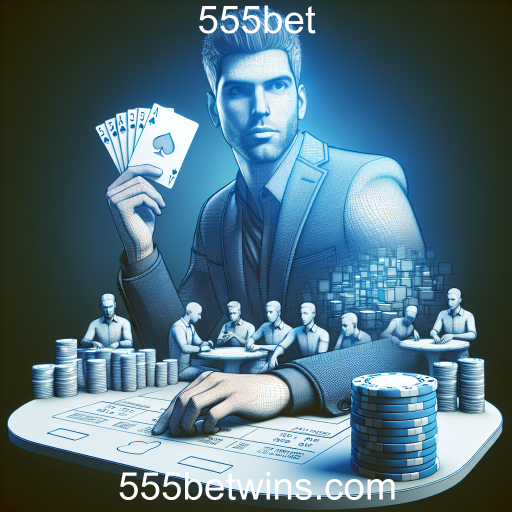 A Emoção do Poker Online no 555bet